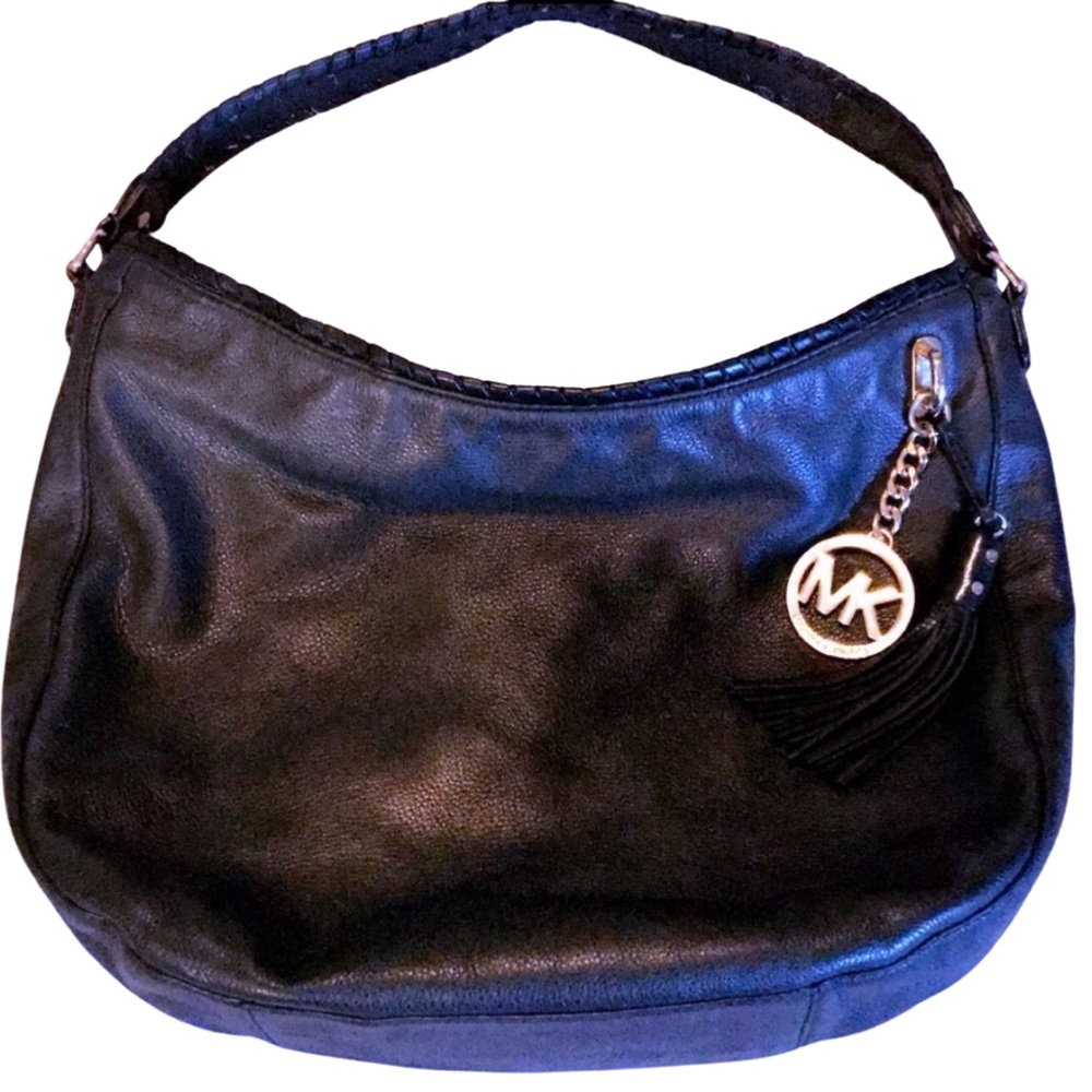 Michael Kors Black Leather Bag